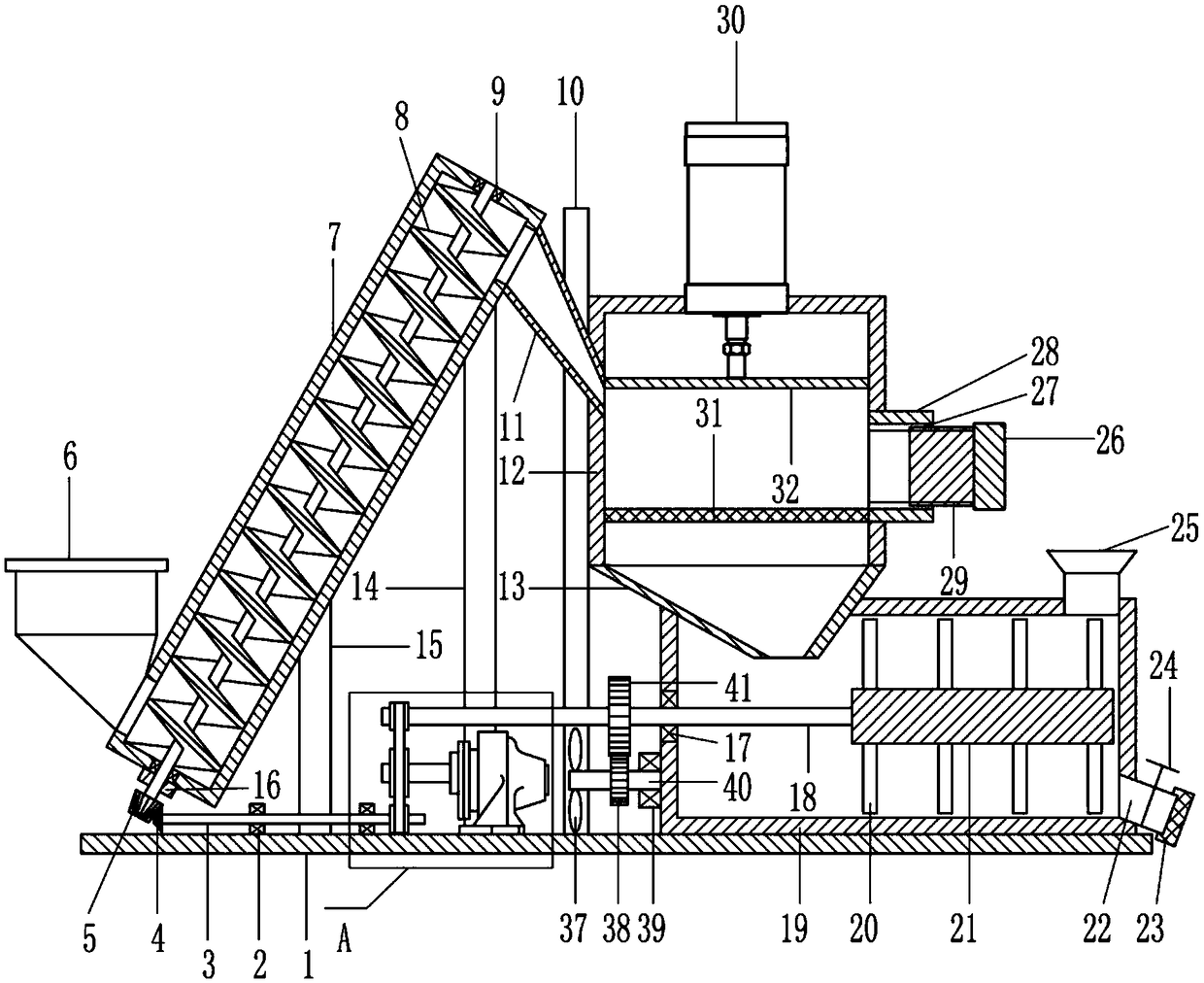 Portable high-stability press-filtering device