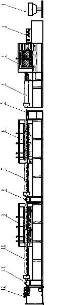 Production method of pre-hardened high-speed steel products and production device thereof