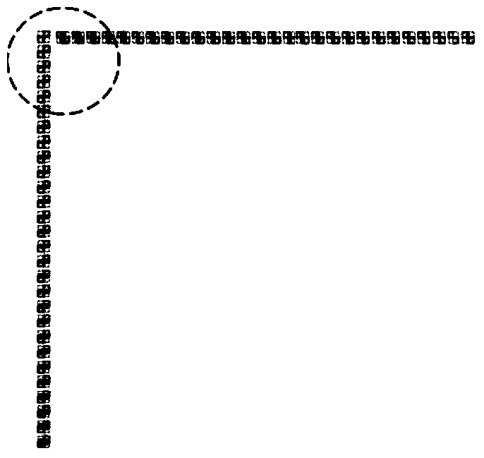 A measuring scale, its manufacturing method and using method