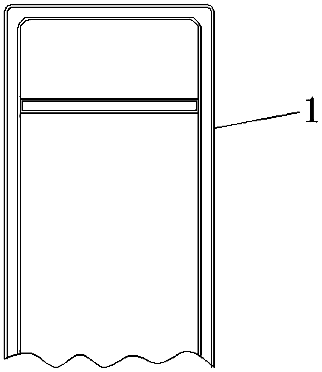 Combined piston sealing element