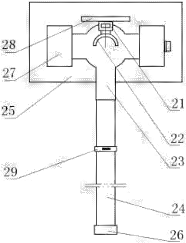 Hillside rainwater collection system