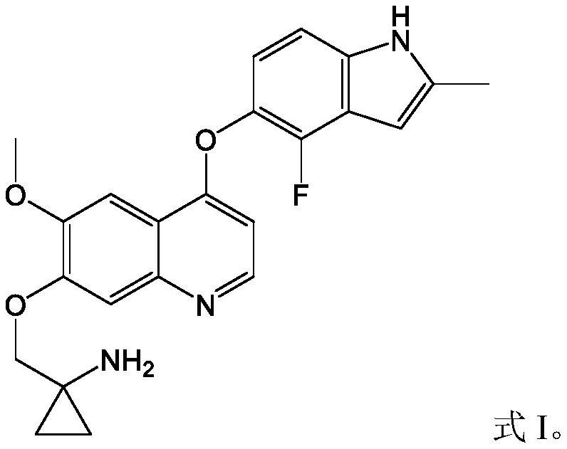 Pharmaceutical combination of quinoline derivative and PD-1 monoclonal antibody