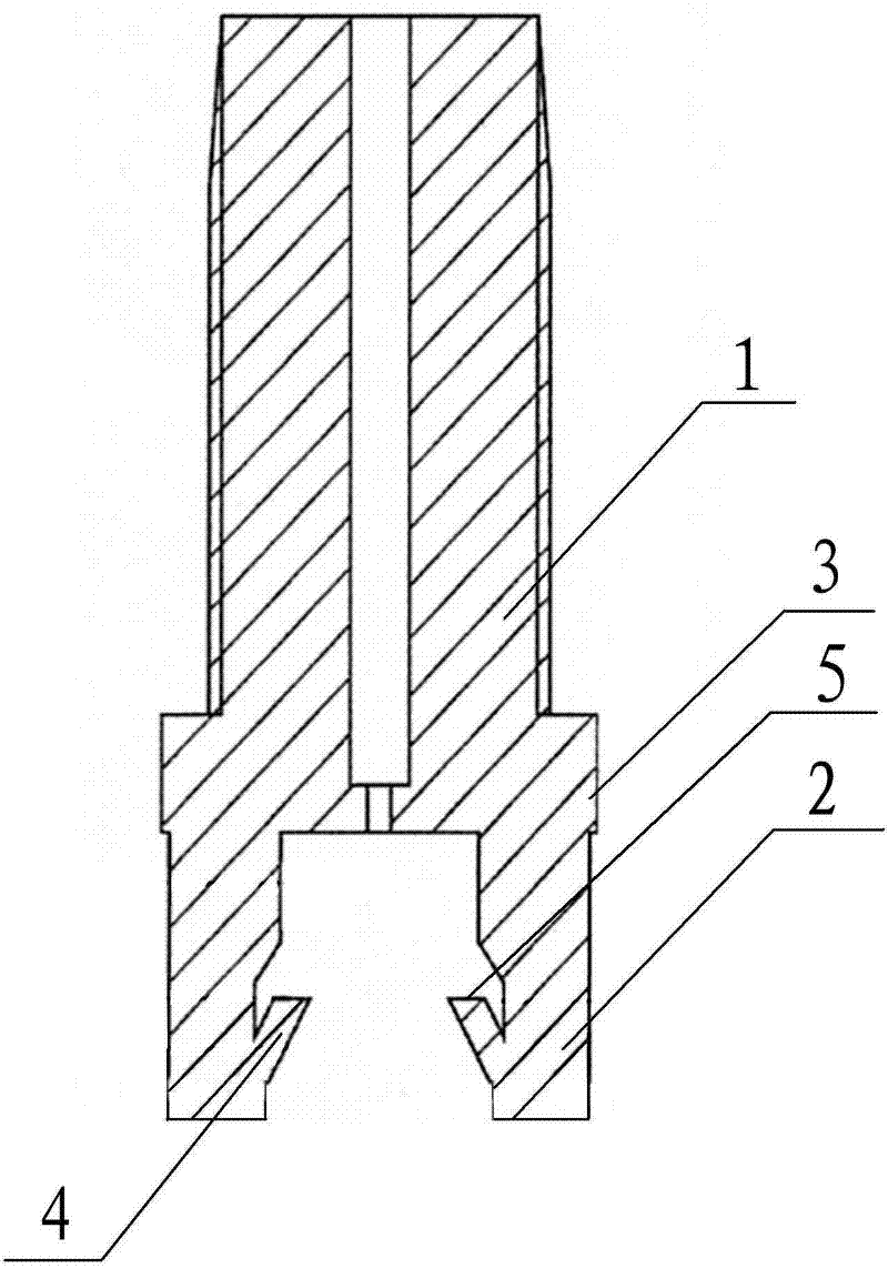 Safety injector needle seat structure