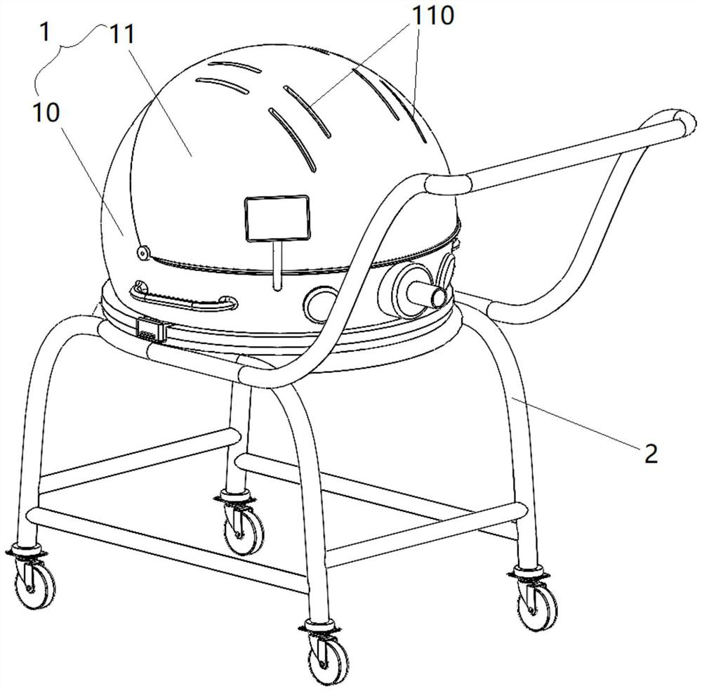 An obstetrics and gynecology baby care system