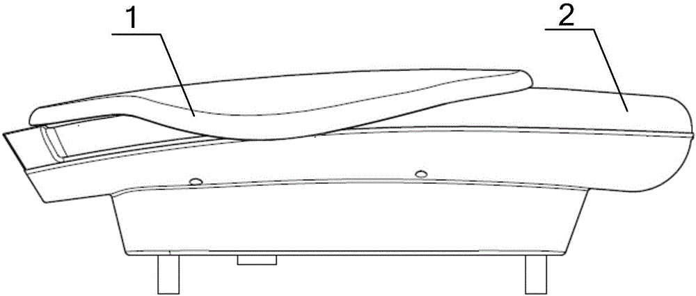 Massage armchair and arm massage device thereof