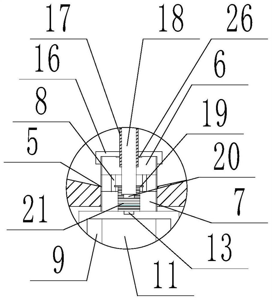 A dust-absorbing insulation structure for a distribution box