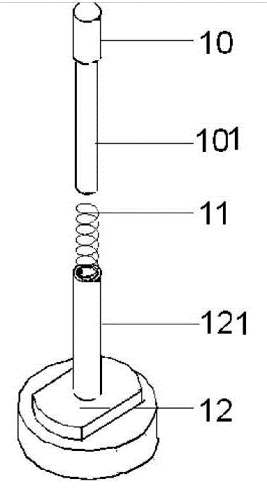 Determination device for free expansion ratio of rock