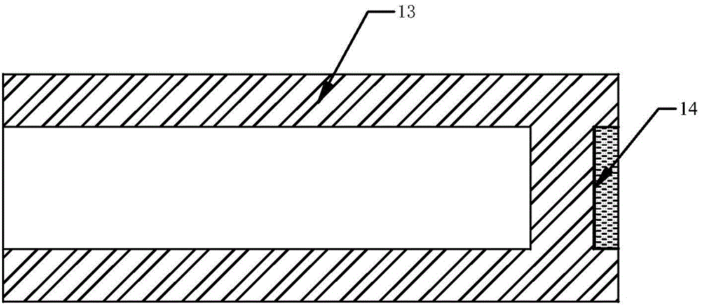 Determination device for free expansion ratio of rock