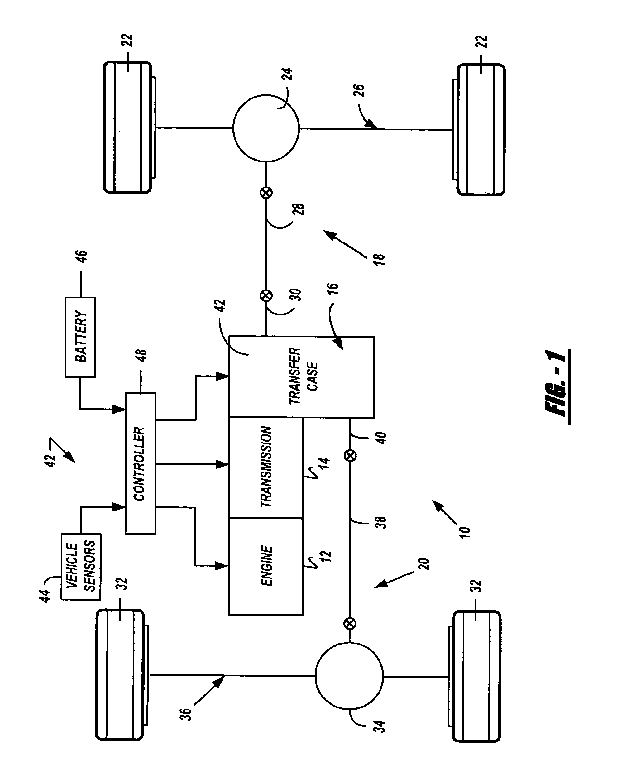 Transfer case for hybrid vehicle