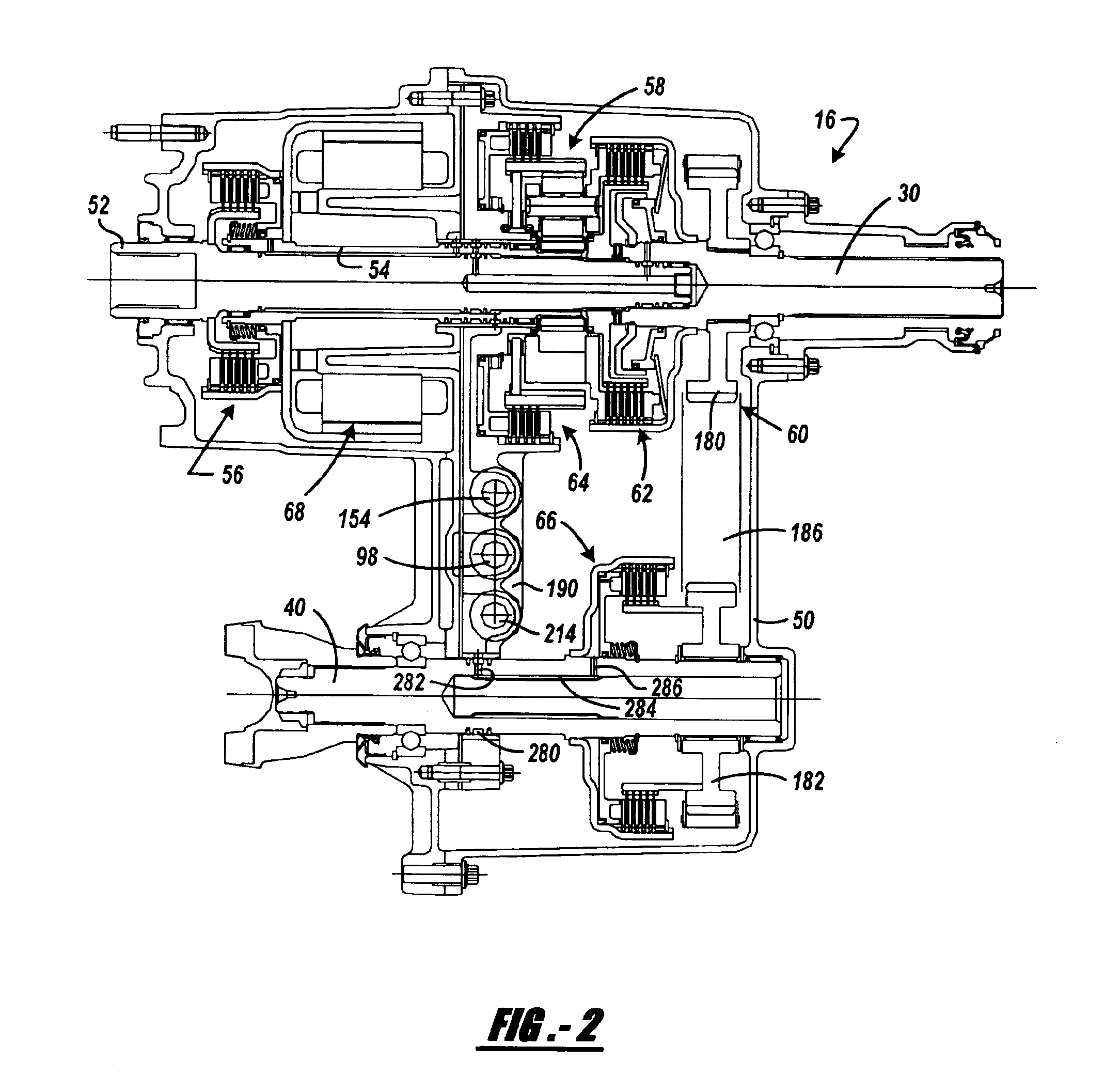 Transfer case for hybrid vehicle