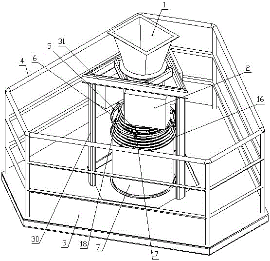 Electric hoist-driven discrete material anti-delamination storage system