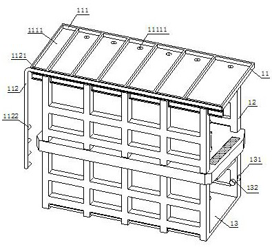 A municipal building with high-rise automatic ventilation and temperature control structure