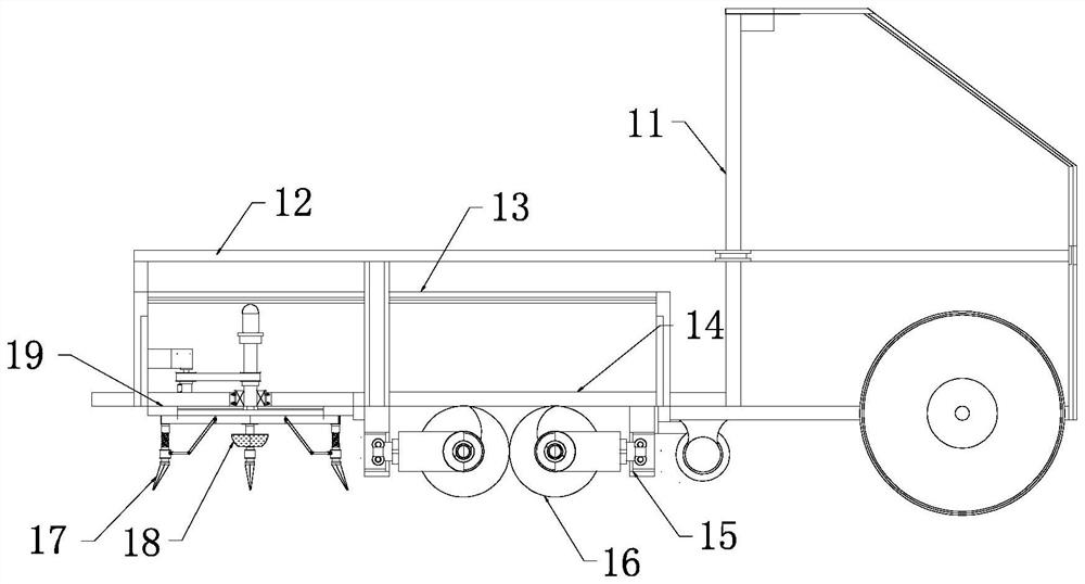 Efficient soil turning agricultural machine device