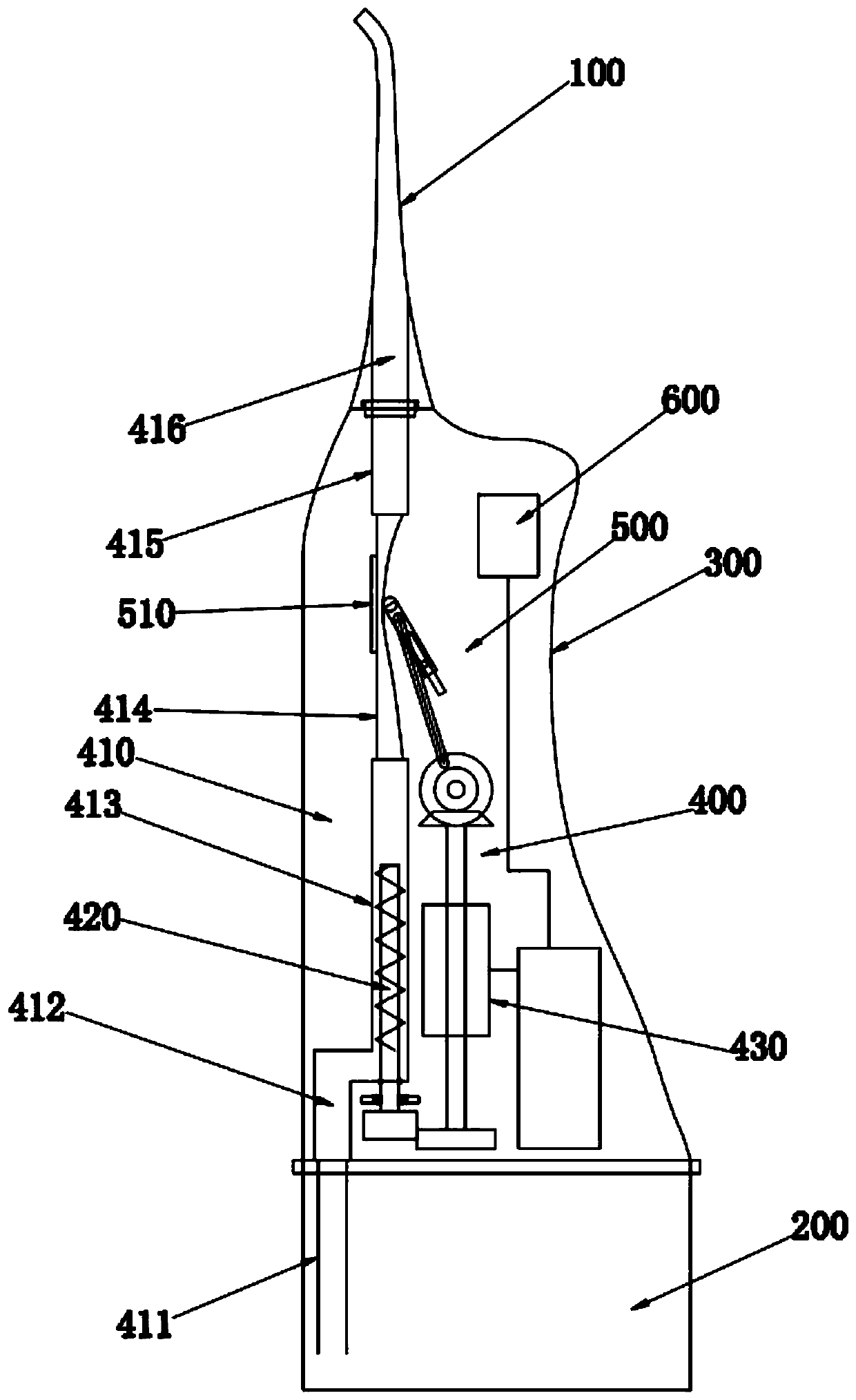 Energy-saving environmentally-friendly intelligent dental scaler and method