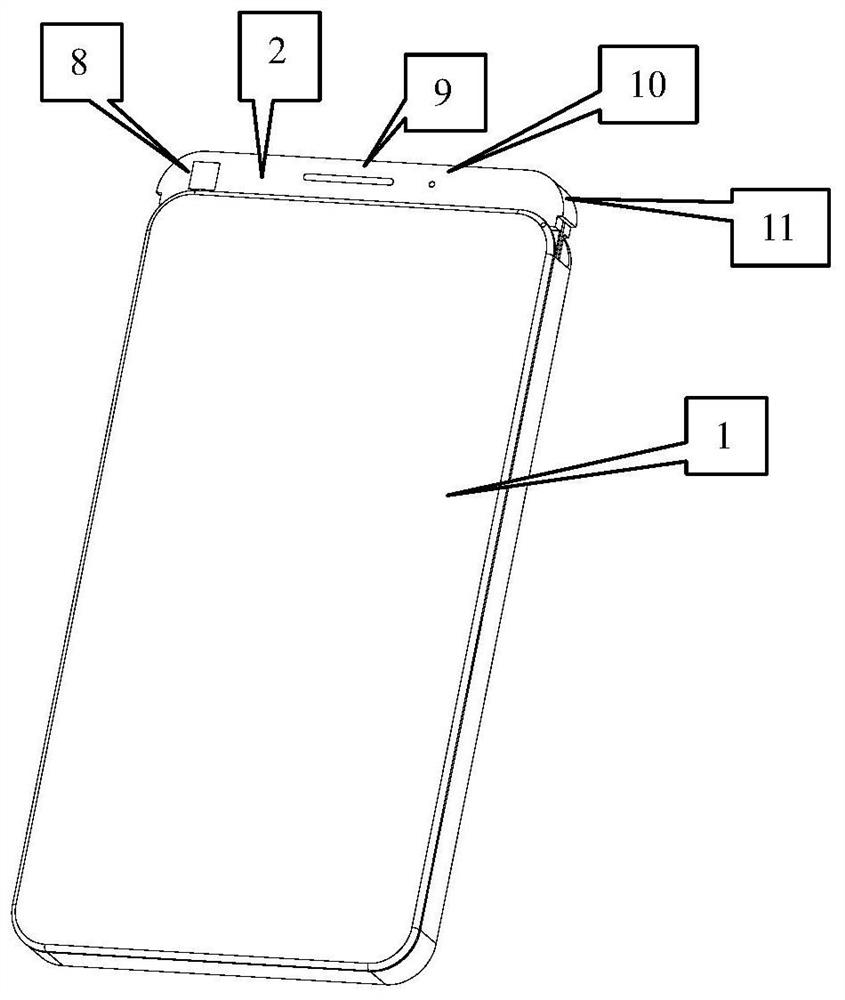 A telescopic mechanism, camera device and terminal