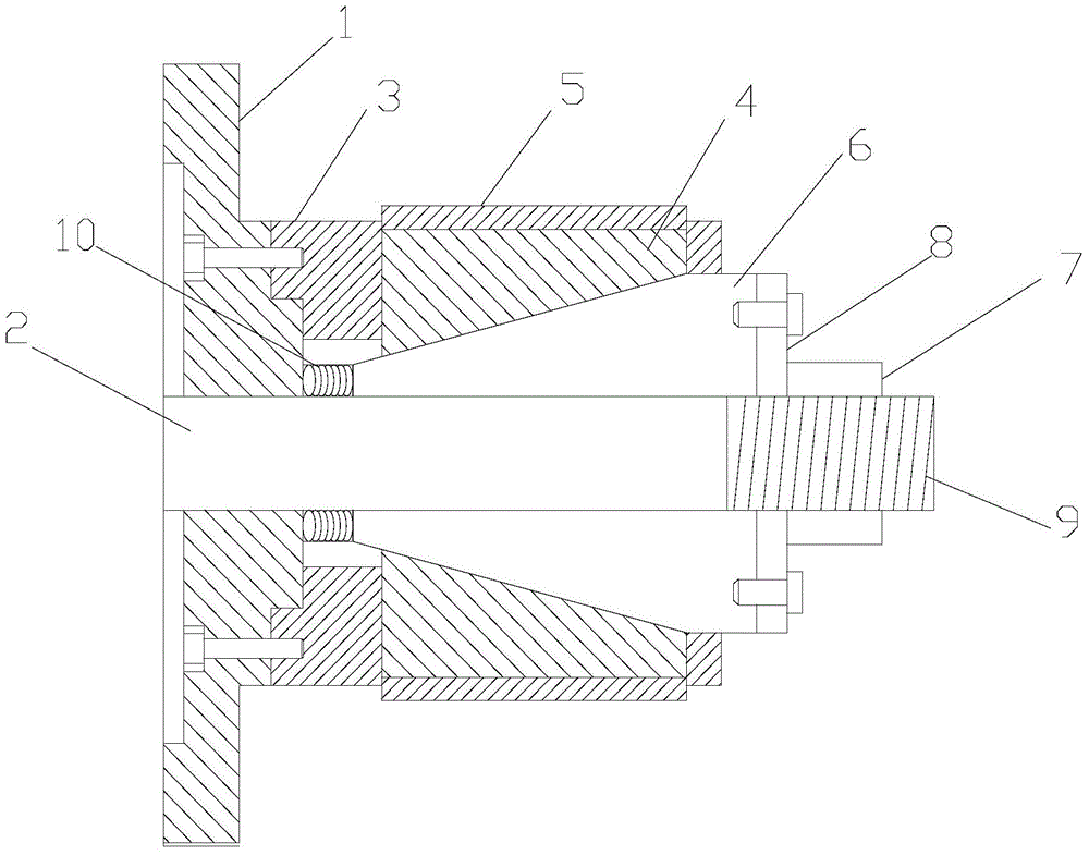 Expansion fixture suitable for blank surfaces