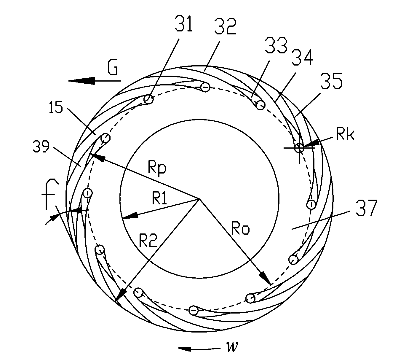 Self-pumping hydrodynamic mechanical seal