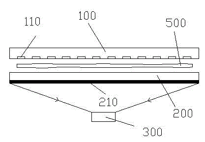 Printing soaking device