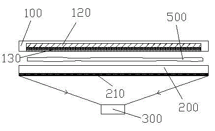 Printing soaking device