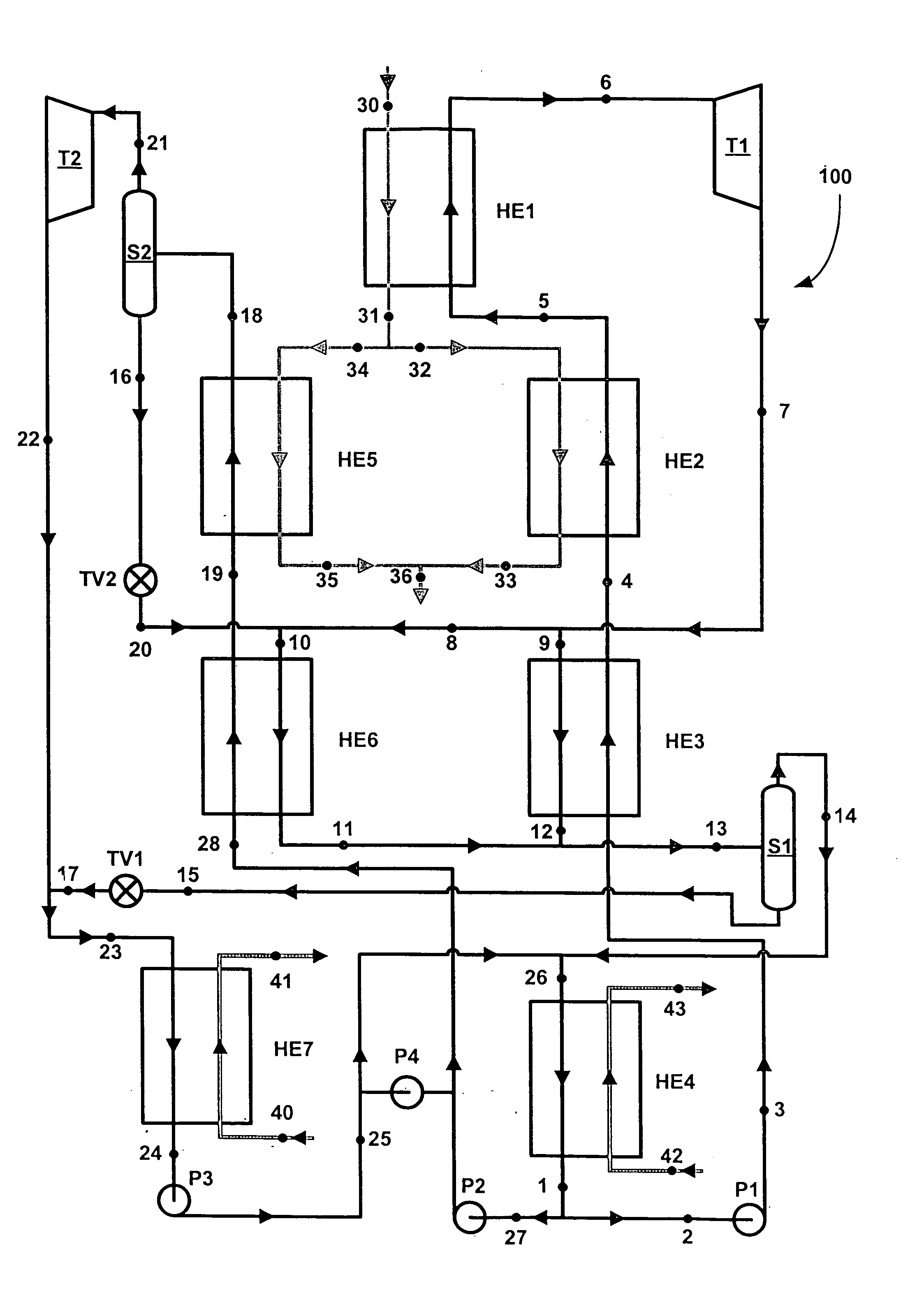 Dual pressure geothermal system