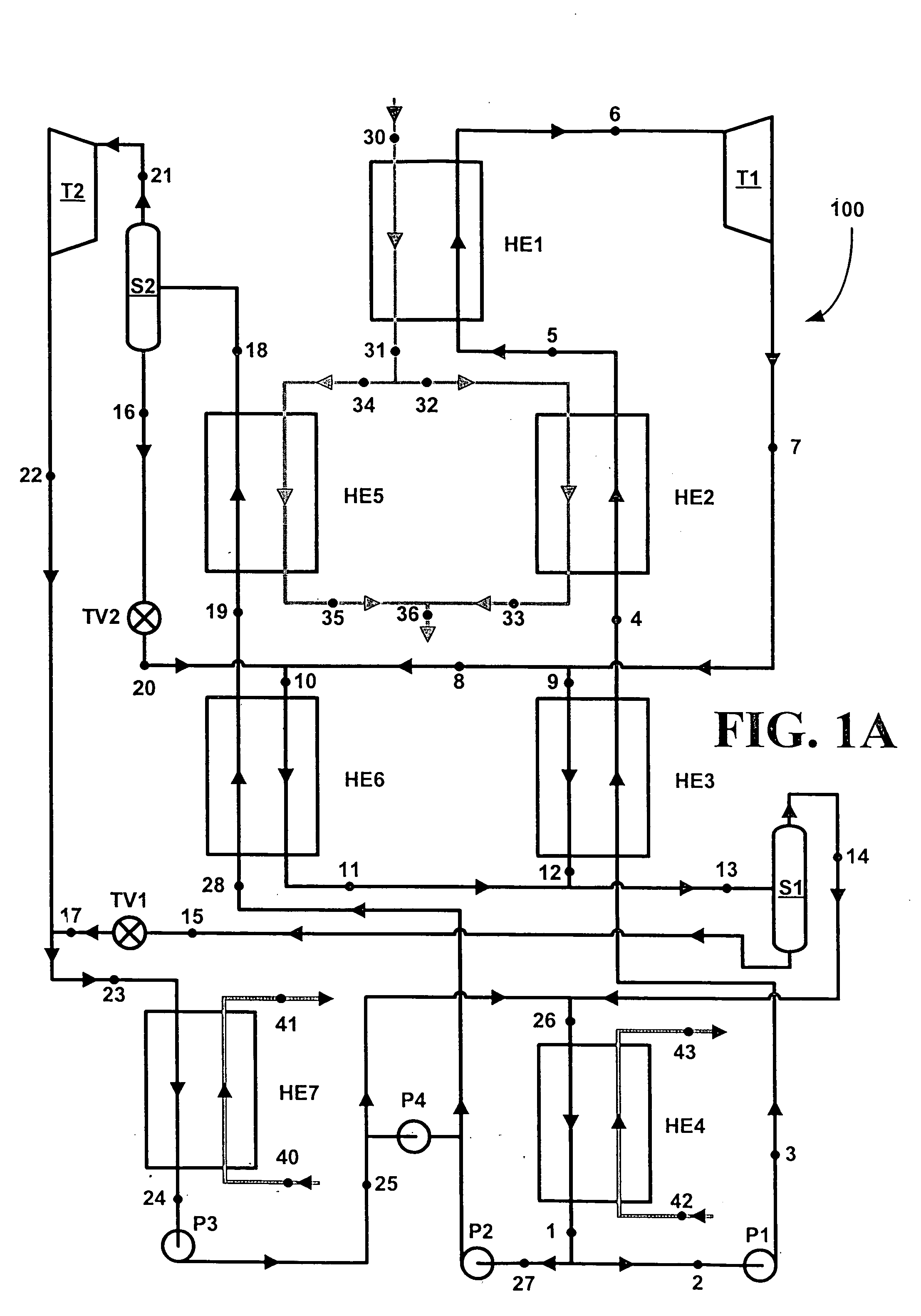 Dual pressure geothermal system