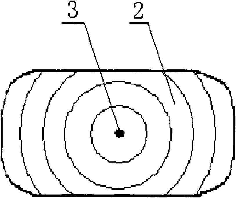 Film-coated lens with refraction correcting function