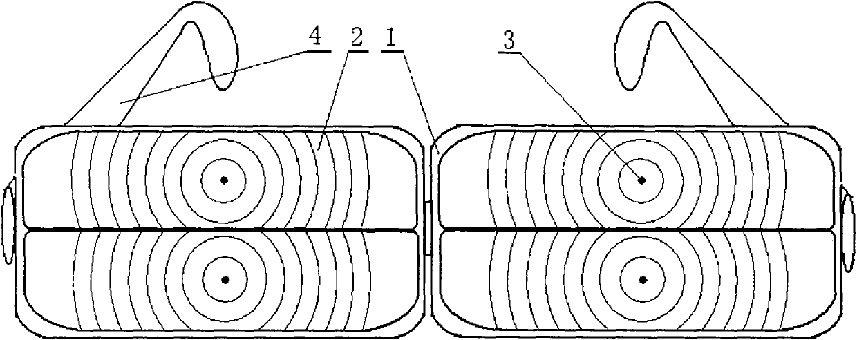 Film-coated lens with refraction correcting function