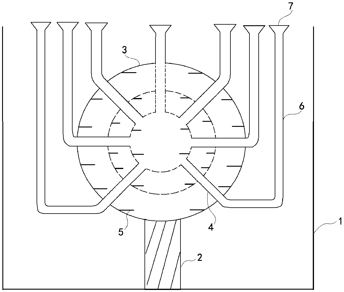 Device for detecting unburned carbon in flue dust of boiler