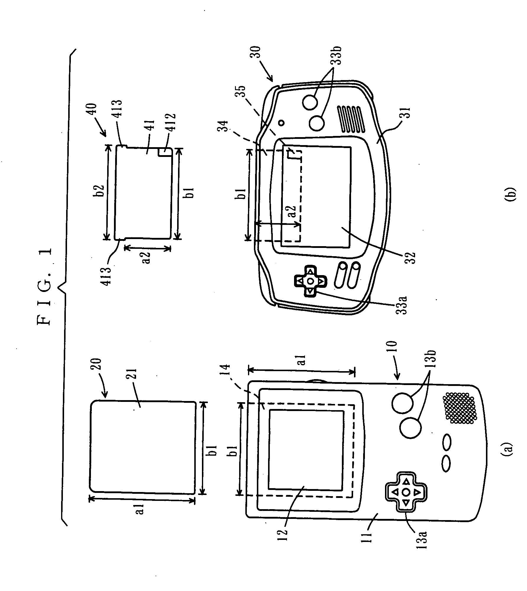 Information processing device and peripheral devices used therewith