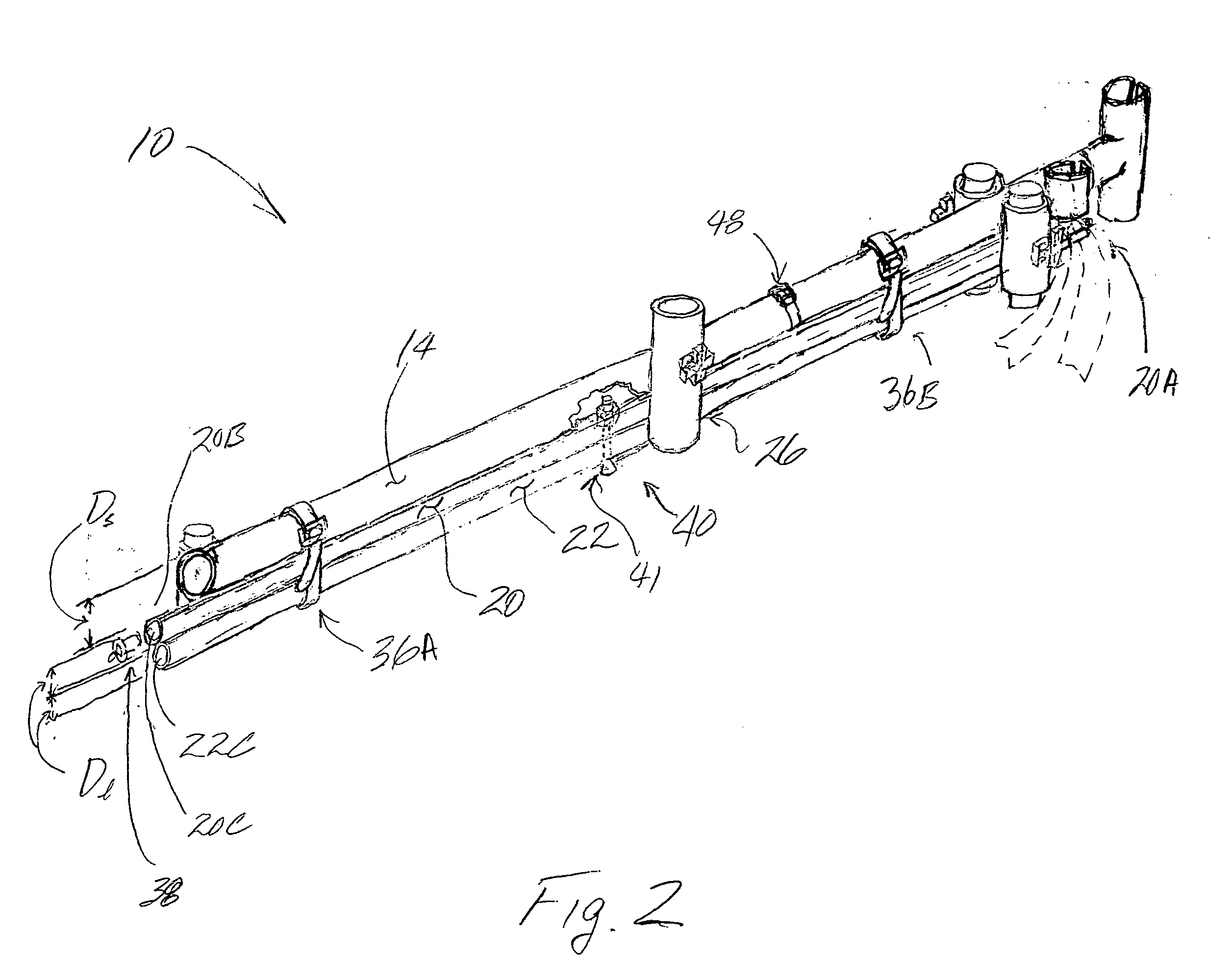 Support stand assembly and method