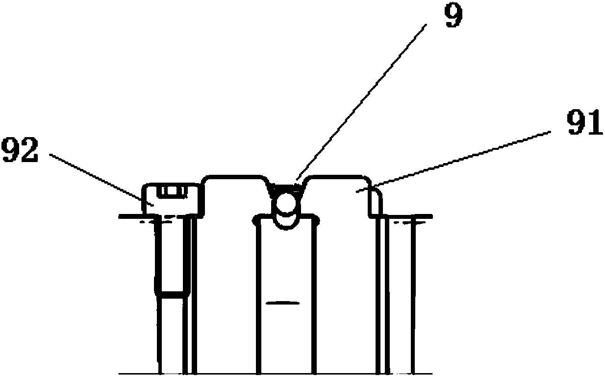 Riveting tooling and method for assembling connector hardware