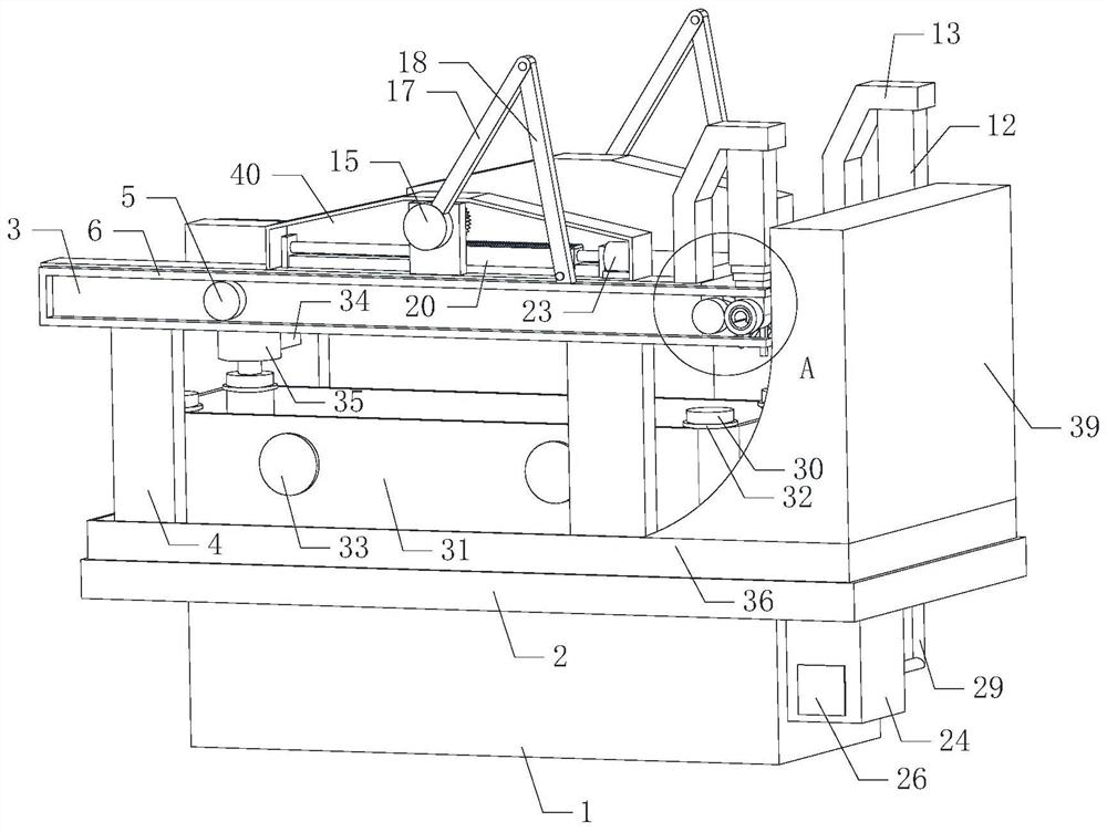 A semiconductor wafer surface cleaning device