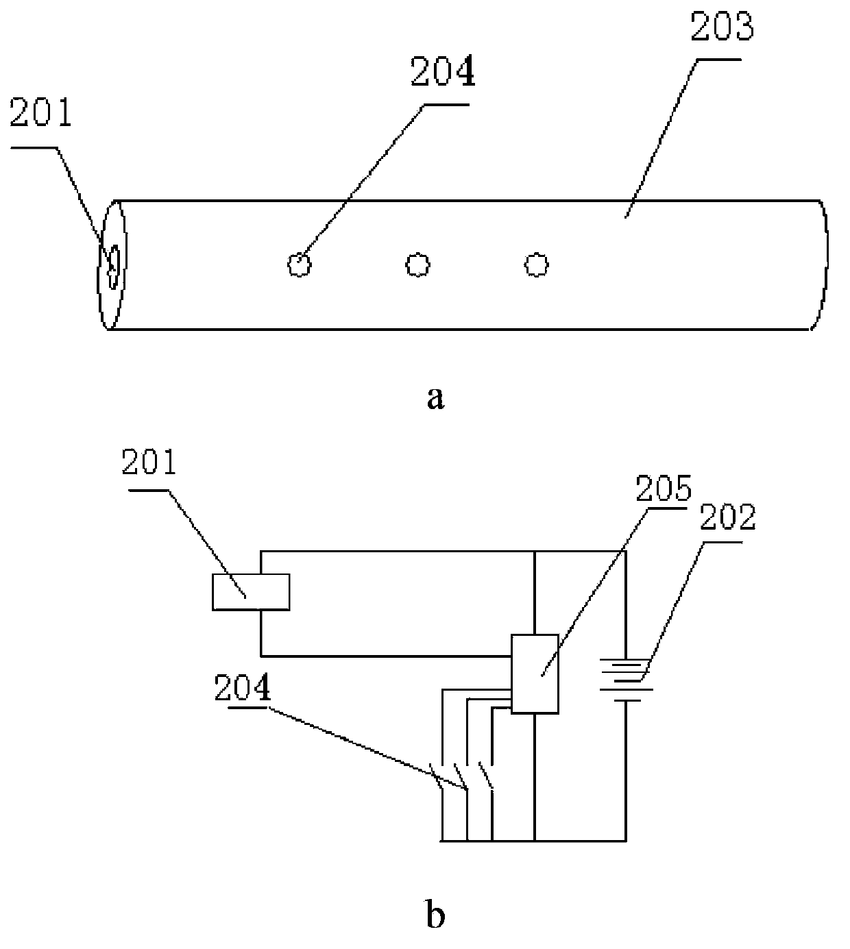 Double-camera touch screen and touch pen thereof