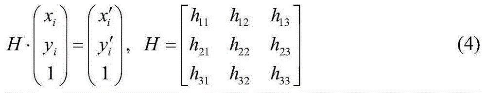 Method for describing movement behavior of luggage image based on constant dimension and variable characteristics