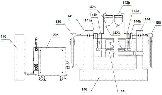 A high pressure water cooling device