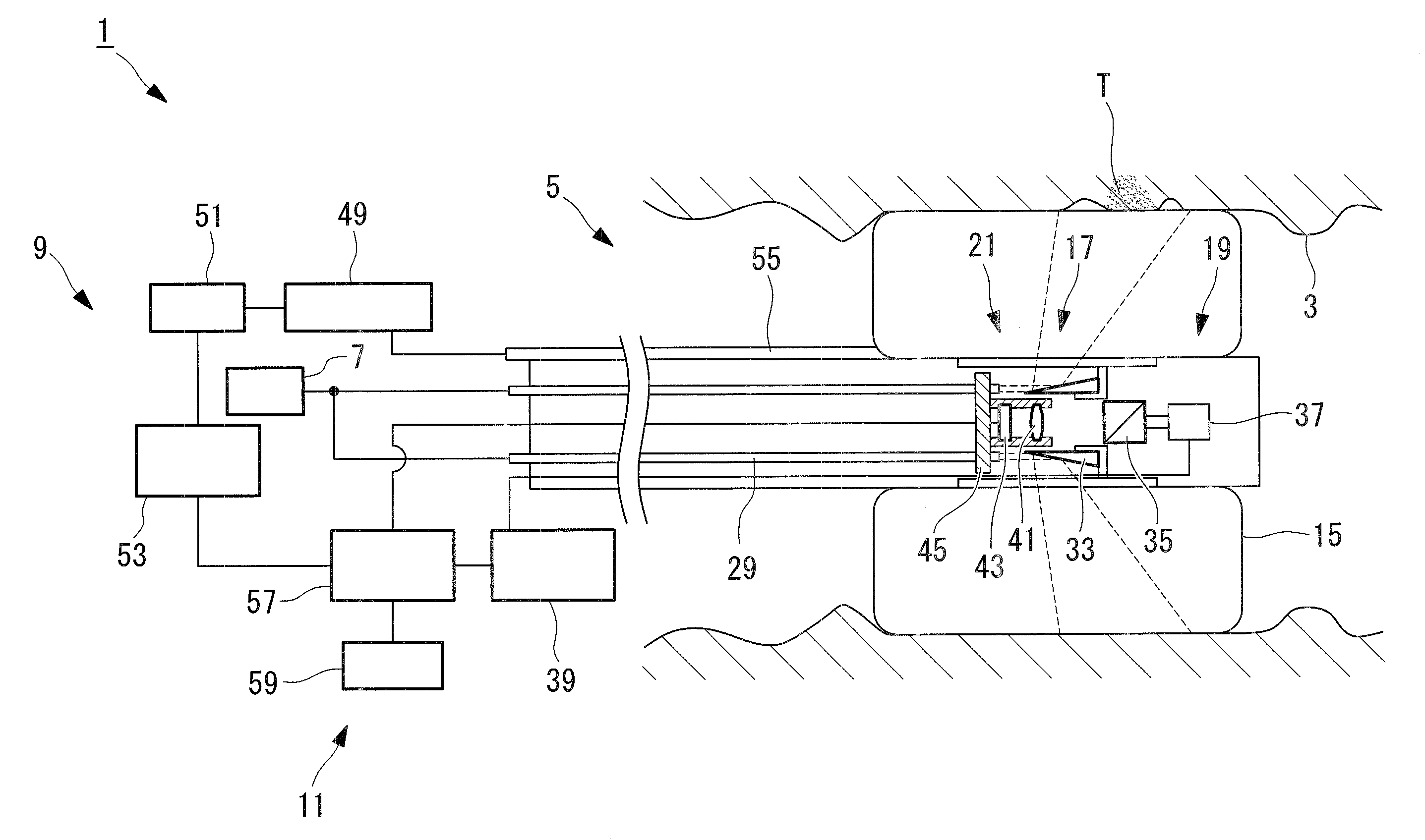 Fluorescence endoscope