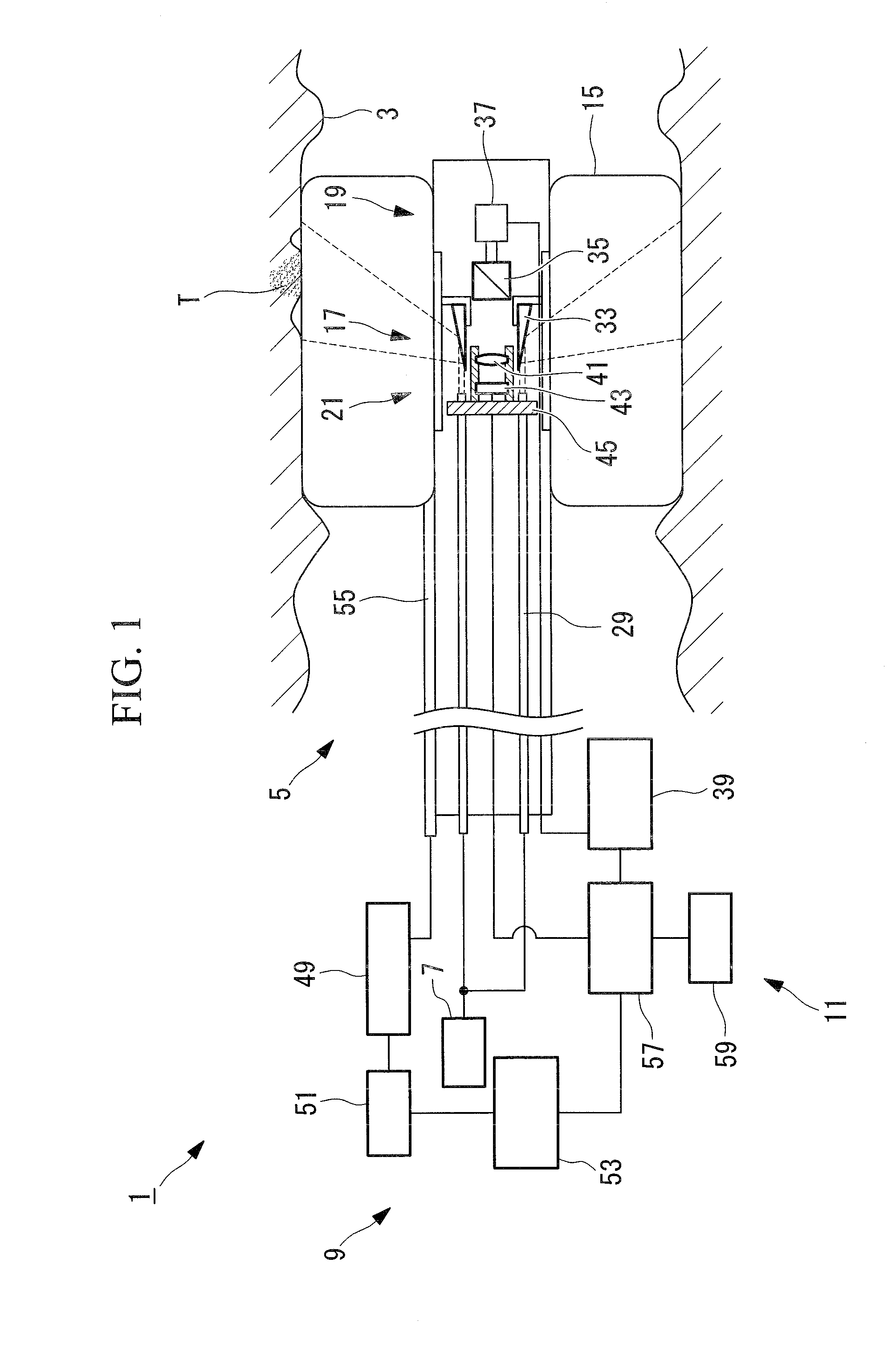 Fluorescence endoscope