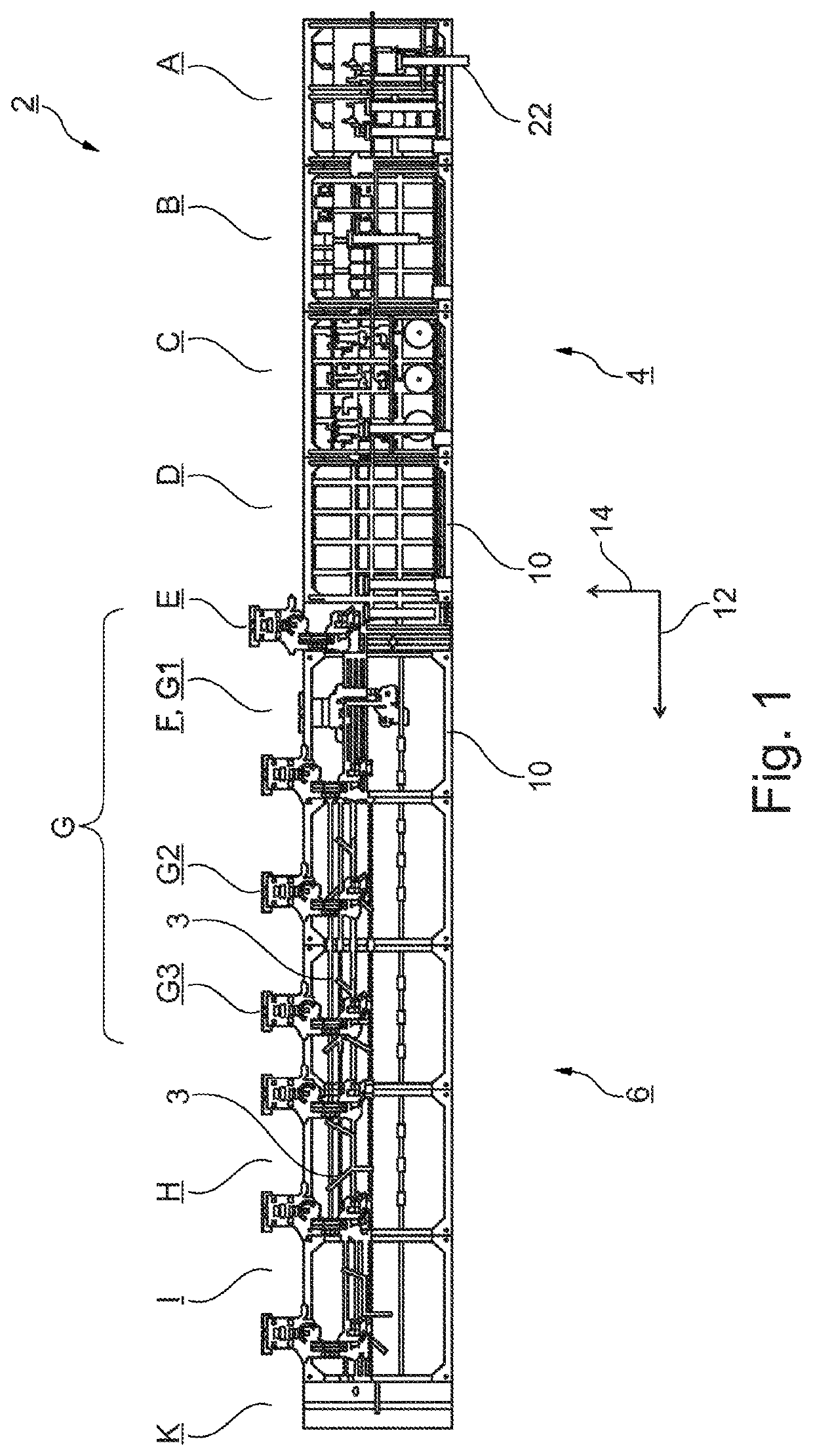 System and method for the automated production of a cable set