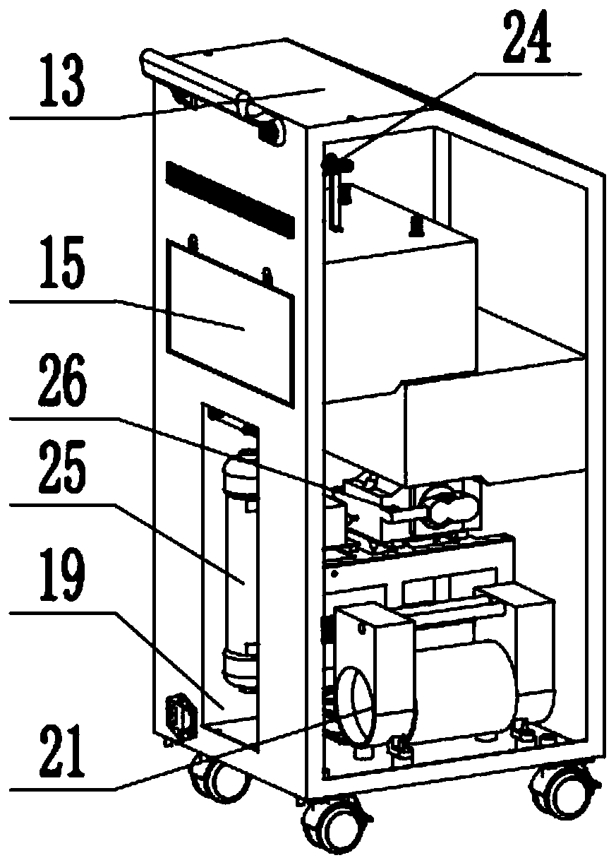 Bed unit disinfector