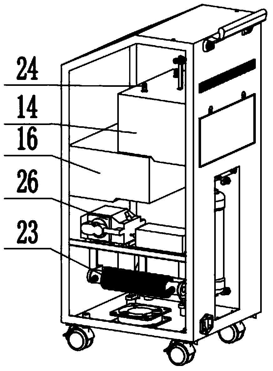 Bed unit disinfector