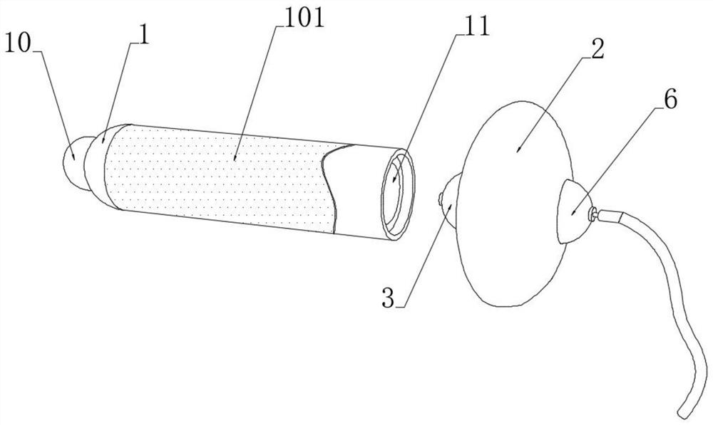 A processing method for accessories of skipping rope