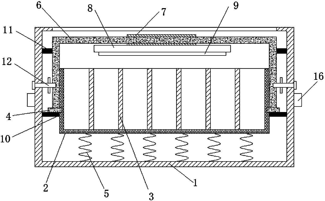 Storage device for beautifying equipment