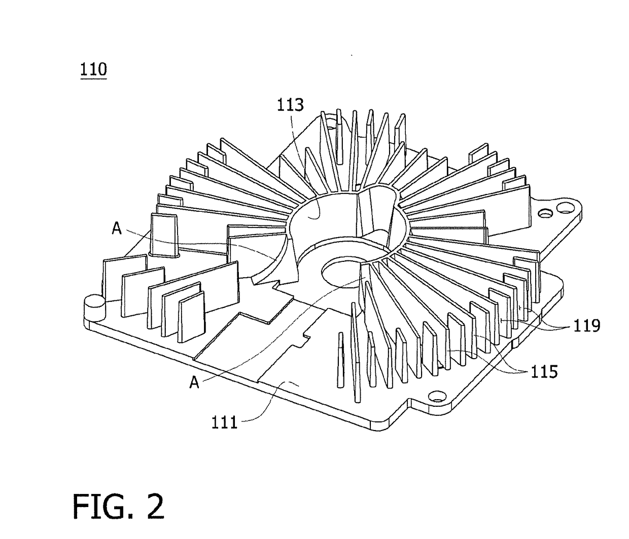 Heat sink assembly