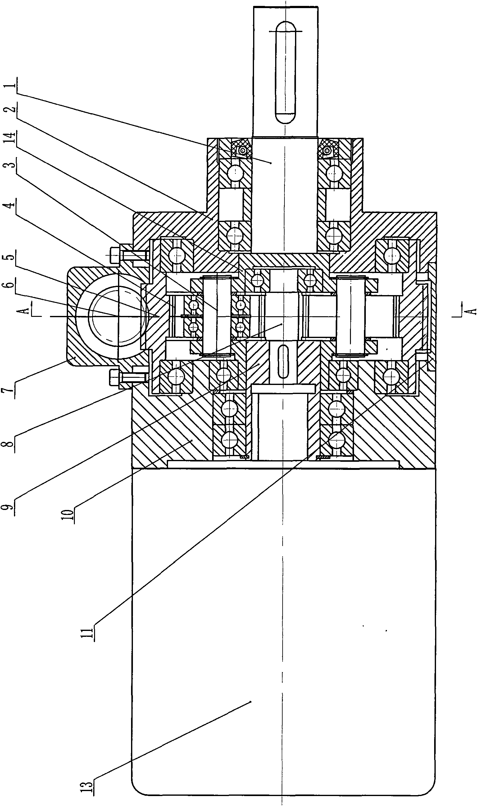 Double powered variable transmission for electric automobile