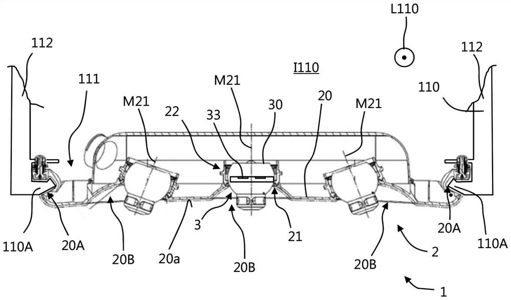 Camera module and system for surveillance of a passenger cabin of an aircraft, and aircraft