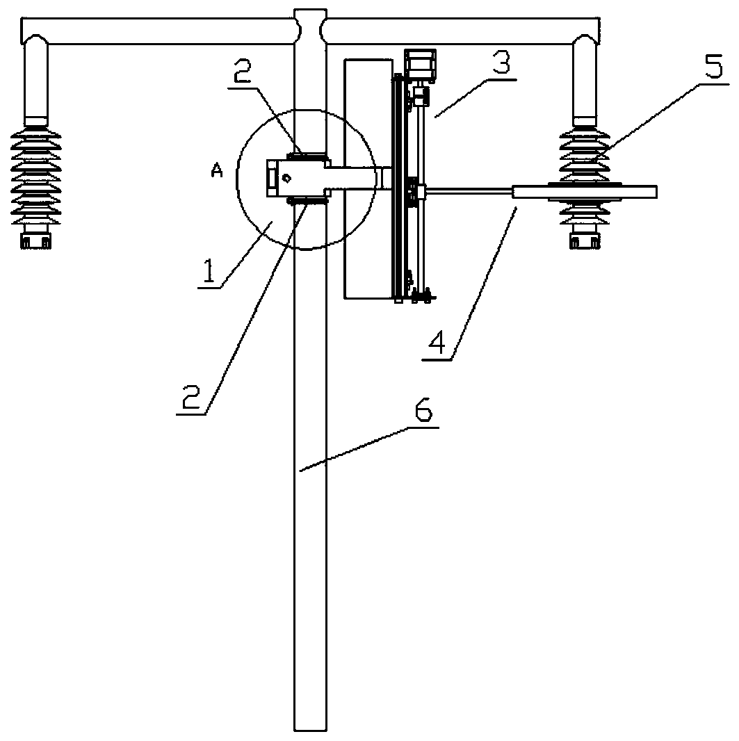 Power transmission line cleaning device