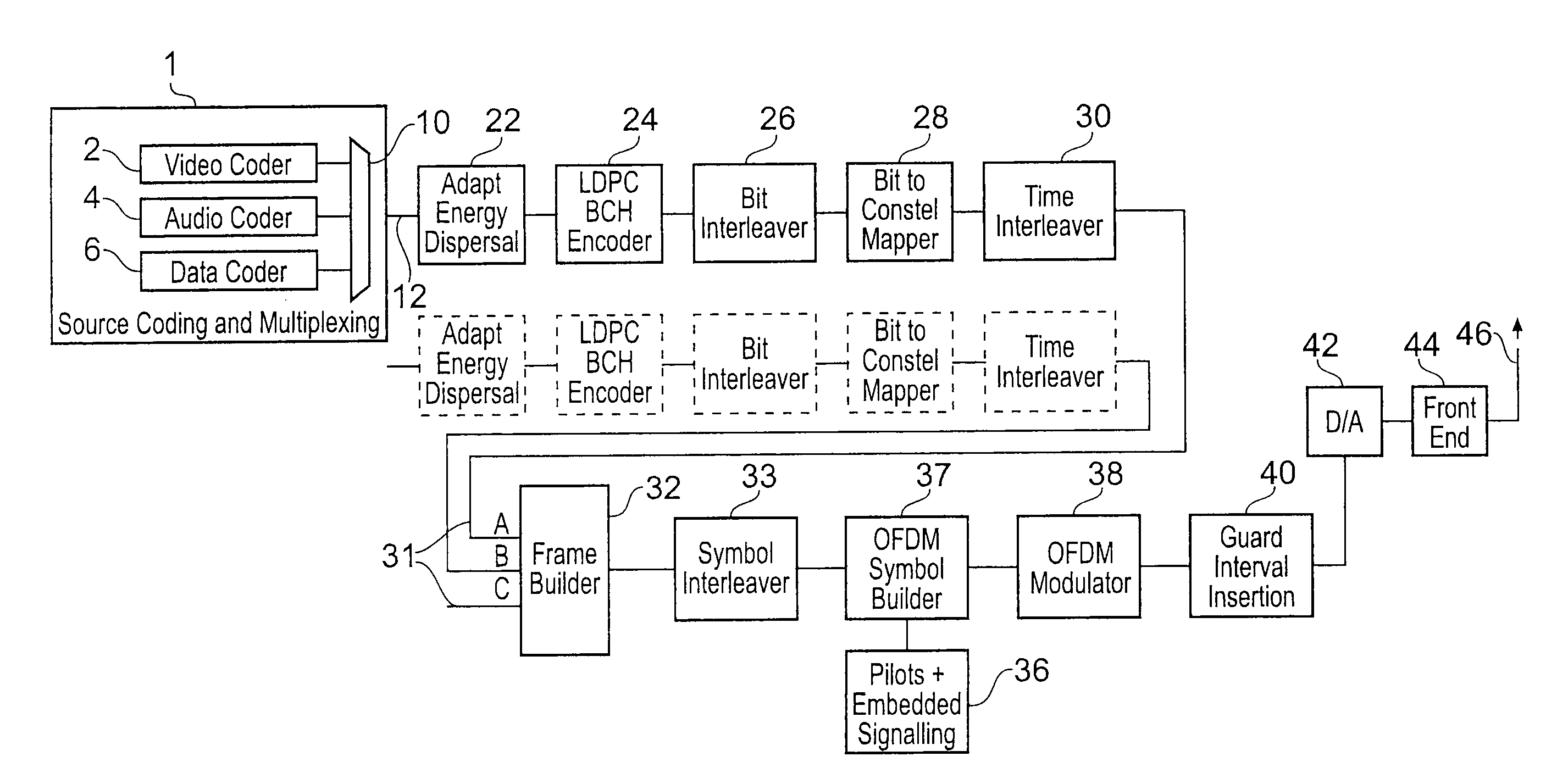 Receiver and method of receiving