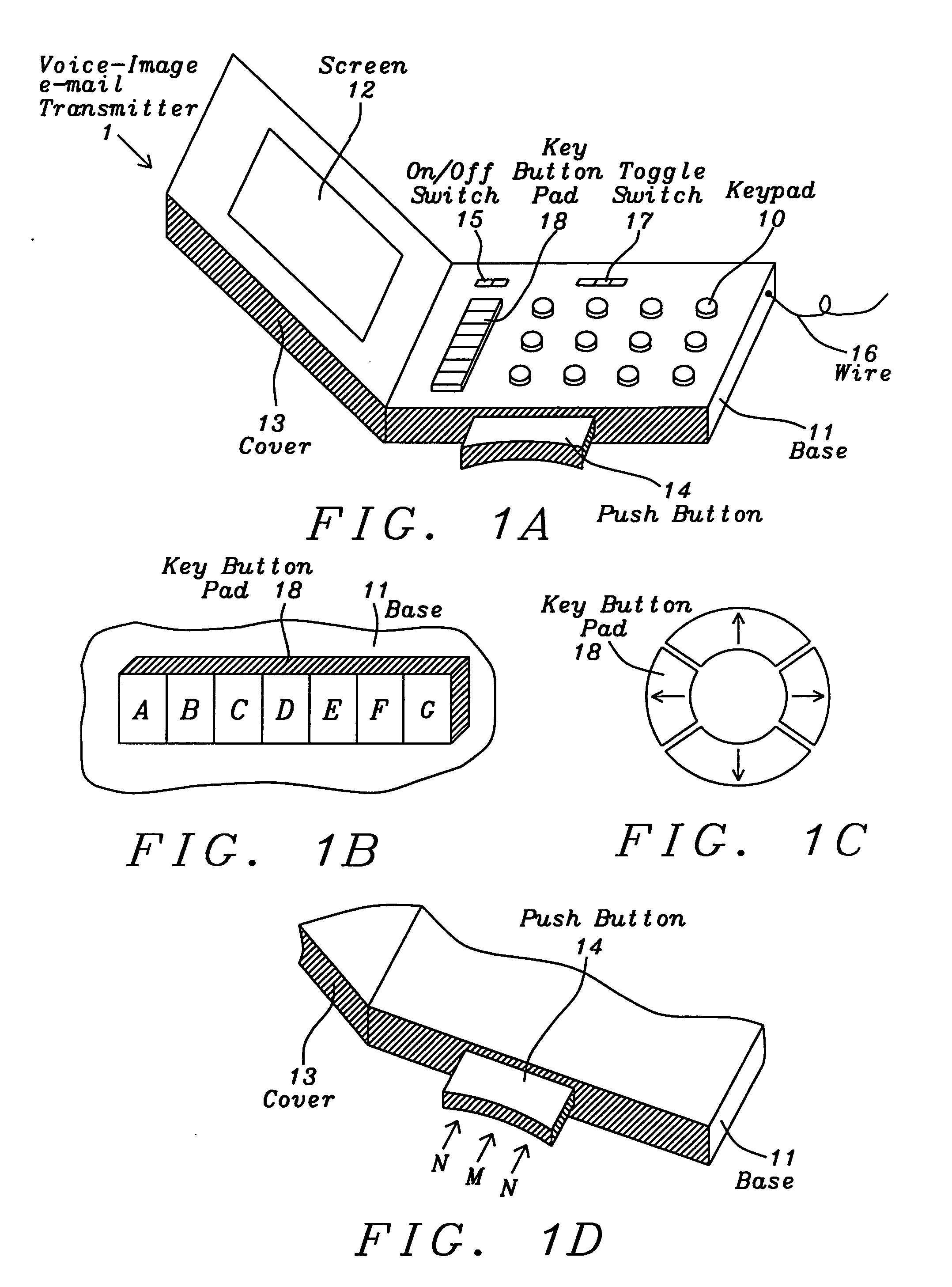 System and method for the emergency voice and image e-mail transmitter device