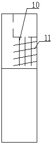 A construction method for removing the enclosure structure of the end portal of the shield section