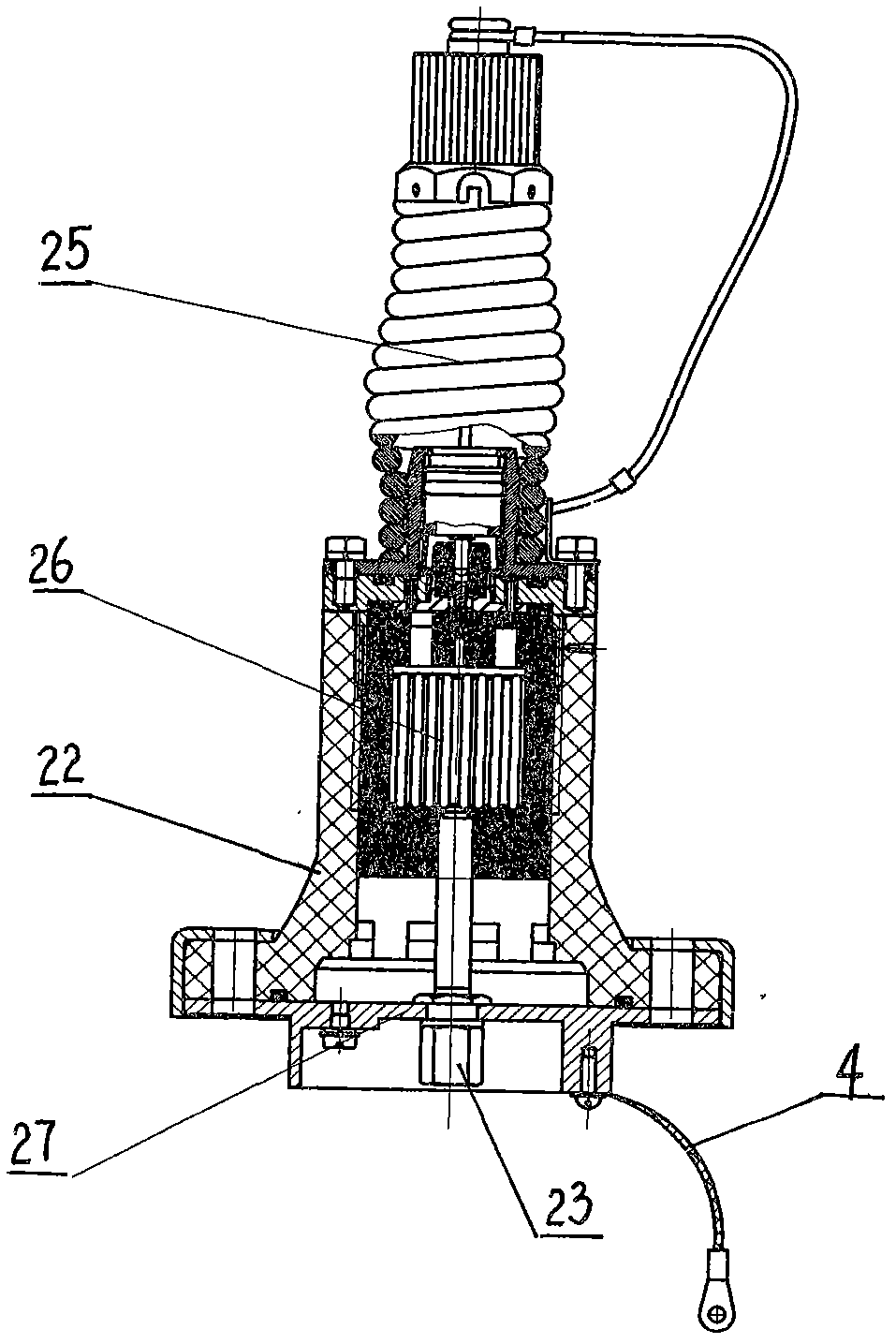 Vehicle-mounted ultrashort wave wide antenna